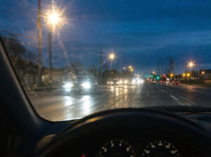 Brighter headlights while driving at night can be a symptom of a secondary cataract, learn more from Vantage Eye Center today.